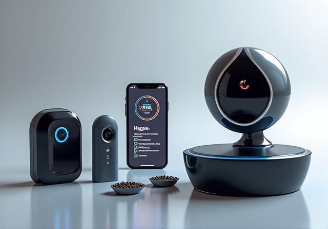 Pet GPS tracker and smart cameras